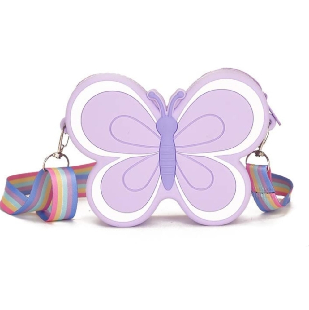 Butterfly Beauty Silicone Mini Purse